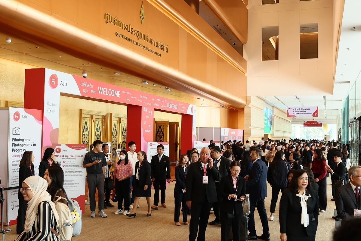 36.000 lượt khách tham quan Fi Asia và Vitafoods Asia Thái Lan trong 3 ngày, từ 17-19/9.