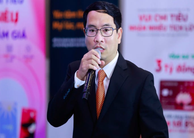 Ông Nguyễn Phương Quân, Giám đốc Trung tâm An toàn bảo mật công nghệ, Khối Công nghệ thông tin Ngân hàng SHB. Ảnh: MA.