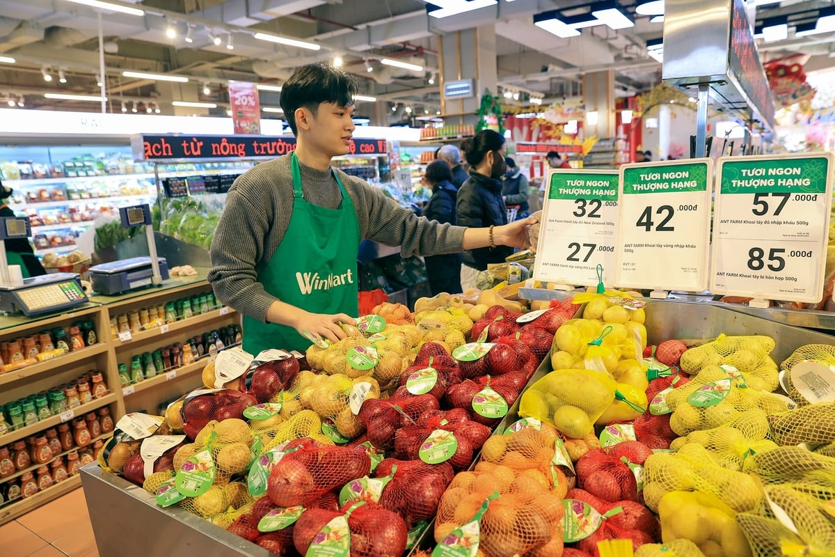 WinMart đảm bảo nguồn cung rau củ cho người tiêu dùng. Ảnh: Masan.