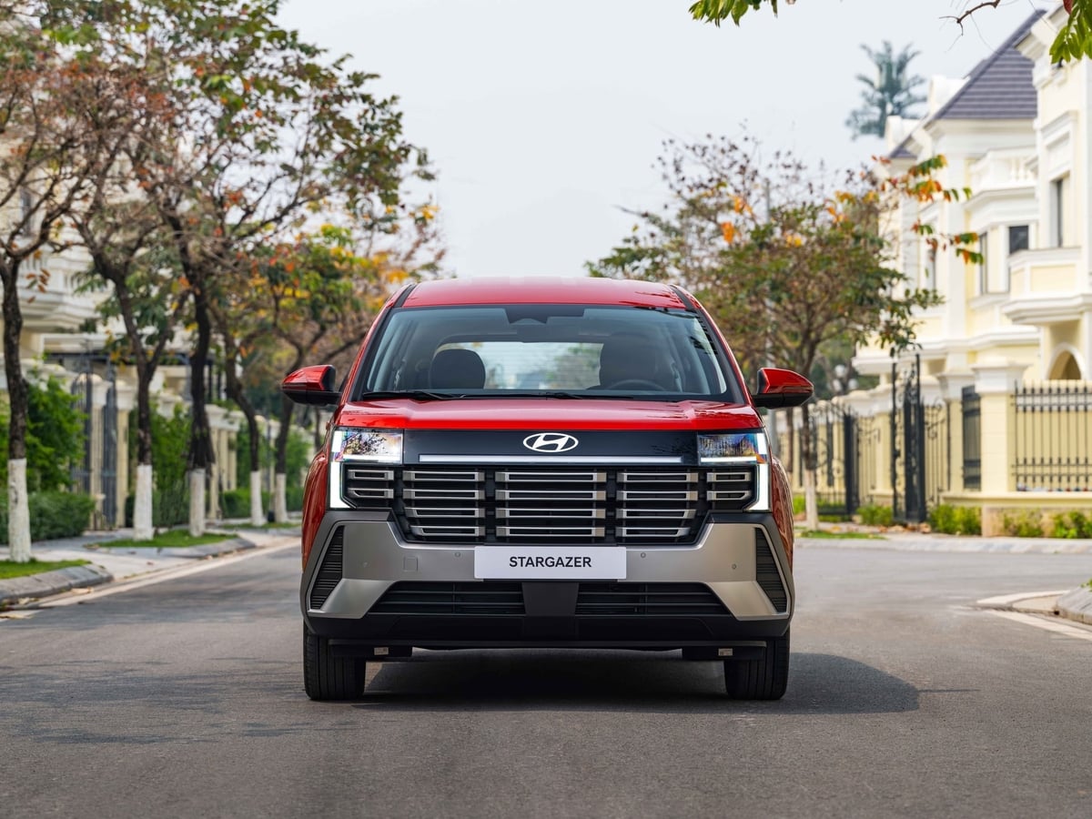 Hyundai Stargazer chính thức trình làng khách Việt. Ảnh: HTV.
